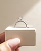 Platinum | High Set | 2.07ct - F - VVS2 Elongated Cushion Lab Diamond