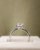 Platinum | Low Set | 2.05ct - F - VVS2 Elongated Cushion Lab Diamond