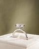 Platinum | High Set | 2.05ct - F - VVS2 Elongated Cushion Lab Diamond