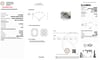 Platinum | High Set | 1.87ct - D - VVS2 Elongated Cushion Lab Diamond