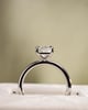 Platinum | High Set | 1.87ct - D - VVS2 Elongated Cushion Lab Diamond