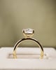18k Yellow Gold | High Set | 2.96ct - D - VVS2 Elongated Cushion Lab Diamond
