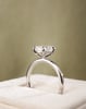 Platinum | High Set | 1.55ct - E - VVS2 Elongated Cushion Lab Diamond
