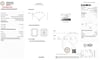 Platinum | 1.61ct - F - VS1 Radiant Lab Diamond | Lab Diamond side stones