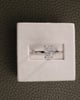 Platinum | 1.61ct - F - VS1 Radiant Lab Diamond | Lab Diamond side stones