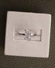 Platinum | 1.61ct - F - VS1 Radiant Lab Diamond | Lab Diamond side stones