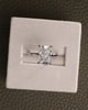 Platinum | 3.3ct - F - VS1 Radiant Lab Diamond | Lab Diamond side stones