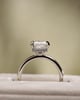 Platinum | 3.3ct - F - VS1 Radiant Lab Diamond | Lab Diamond side stones