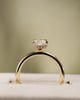 18k Yellow Gold | 1.9ct - F - VS1 Radiant Lab Diamond | Lab Diamond side stones
