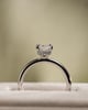 Platinum | 1.52ct - E - VVS2 Radiant Lab Diamond | Lab Diamond side stones