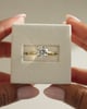 18k Yellow Gold | 8mm Round Moissanite