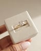 18k Yellow Gold | 8mm Round Moissanite