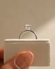 Platinum | 7.5mm Round Moissanite
