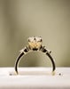 18k Yellow Gold | High Set | 1.83ct - E - VS1 Marquise Lab Diamond | Lab Diamond side stones