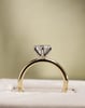 18k Yellow Gold / Platinum | 1ct - D - VS1 Round Lab Diamond