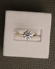 18k Yellow Gold | 1.4ct - D - VS1 Round Lab Diamond