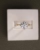 18k Yellow Gold / Platinum | 1.95ct - F - VVS2 Round Lab Diamond