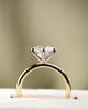 18k Yellow Gold / Platinum | 1.95ct - F - VVS2 Round Lab Diamond