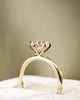 18k Yellow Gold | 1.5ct - E - VVS2 Round Lab Diamond