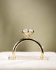 18k Yellow Gold | 1.5ct - E - VVS2 Round Lab Diamond