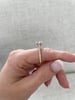 18k Yellow Gold / Platinum | 7.5mm Round Moissanite | Lab Diamond side stones