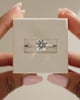 Platinum | 2.53ct - F - VS1 Round Lab Diamond | Lab Diamond side stones