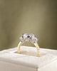 18k Yellow Gold / Platinum | Low Set | 2.39ct - E - VVS1 Elongated Cushion Lab Diamond | Lab Diamond side stones