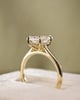 18k Yellow Gold | 1.96ct - D - VVS2 Radiant Lab Diamond | Lab Diamond side stones