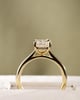 18k Yellow Gold | 1.96ct - D - VVS2 Radiant Lab Diamond | Lab Diamond side stones