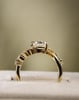 18k Yellow Gold | 2.42ct - F - VVS2 Elongated Cushion Lab Diamond | Lab Diamond side stones