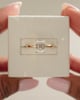 18k Yellow Gold | 2.01ct - F - VS1 Emerald Lab Diamond | Lab Diamond side stones