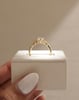 18k Yellow Gold | 1.5ct - F - VS1 Round Lab Diamond | Lab Diamond side stones