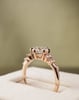 18k Rose Gold | 1.54ct - D - VVS2 Round Lab Diamond | Lab Diamond side stones