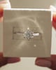 Platinum | 1.51ct - F - VS1 Round Lab Diamond | Lab Diamond side stones