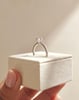 Platinum | 1.51ct - F - VS1 Round Lab Diamond | Lab Diamond side stones