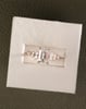 18k Rose Gold | 2.08ct - F - VVS2 Emerald Lab Diamond | Lab Diamond side stones