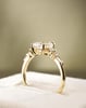 18k Yellow Gold | 1.67ct - D - VS1 Emerald Lab Diamond | Lab Diamond side stones