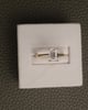 18k Yellow Gold | 1.6ct - F - VVS2 Emerald Lab Diamond