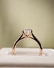 18k Rose Gold | 1.8ct - D - VVS2 Oval Lab Diamond
