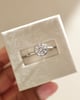 Platinum | 8mm Round Moissanite