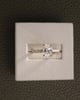 18k Yellow Gold | 1.53ct - F - VS1 Oval Lab Diamond | Lab Diamond side stones