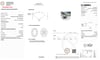 Platinum | 2.04ct - D - VVS2 Oval Lab Diamond | Lab Diamond side stones