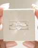 Platinum | 2.05ct - E - VVS2 Oval Lab Diamond | Lab Diamond side stones