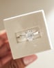 Platinum | 2.05ct - E - VVS2 Oval Lab Diamond | Lab Diamond side stones