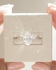 Platinum | 2.28ct - E - VVS2 Oval Lab Diamond | Lab Diamond side stones