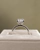 Platinum | 2.71ct - D - VS1 Oval Lab Diamond | Lab Diamond side stones