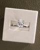 Platinum | 2.71ct - D - VS1 Oval Lab Diamond | Lab Diamond side stones