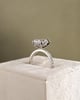 Platinum | 2.71ct - D - VS1 Oval Lab Diamond | Lab Diamond side stones