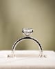 Platinum | 2.06ct - E - VVS2 Oval Lab Diamond | Lab Diamond side stones