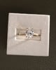 18k Yellow Gold | 2.59ct - D - VVS2 Oval Lab Diamond | Lab Diamond side stones